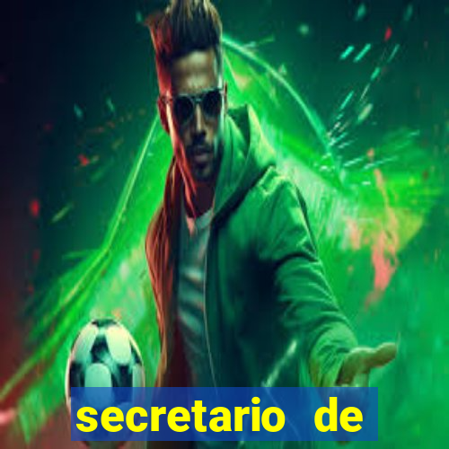 secretario de esporte salario